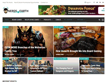 Tablet Screenshot of nerdsonearth.com